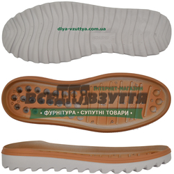 5628 PU р.40-45 цв. Серый Подошва мужская