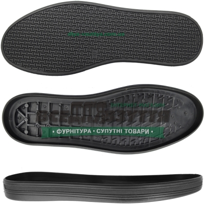 5792 TR р.40-45 цв.Черный Подошва мужская 