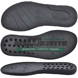  5891PU черн. р.39-46 Подошва мужская