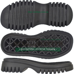 70062 PU р. 36-41  цв. Черный  Подошва женская