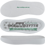 70080 PU р. 36-41  цв. Белый  Подошва женская