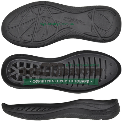 7271 PU ЧЕРН. р.40-45 Подошва мужская