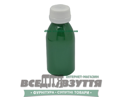 Фарба для натуральної шкіри BAYER 50мл зелена