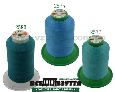 Нитки Tytan (ТИТАН) №40, 1000м) Бірюзовий