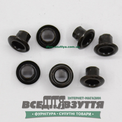 Блочка под шнурок Ø 4,5 мм (3503) цв. Черный