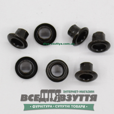 Блочка под шнурок Ø 4,5 мм (3503) цв. Черный