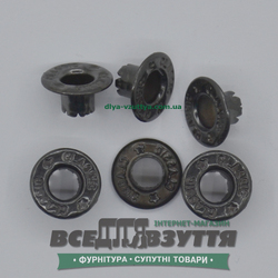 Блочка под шнурок Ø 5 мм (3509) цв. Черный