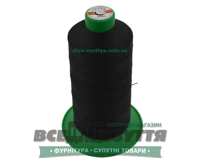 Нитки Tytan (ТИТАН) №20 (2000м) Чорний