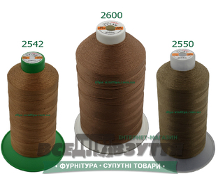 Нитки Tytan (ТИТАН) №20 (2000м) Світло-коричневий