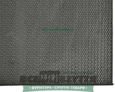 Эластичка (Вулкан) черн. 2,7х340*720 / Подметочная резина