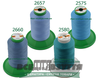 Нитки Tytan (ТИТАН) №60 Блакитний