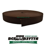 Резинка башмачная Коричн. 30мм