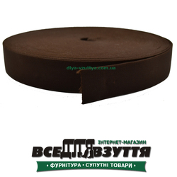 Резинка башмачная Коричн. 40мм