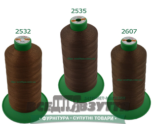 Нитки Tytan (ТИТАН) №20 (2000м) Коричневий