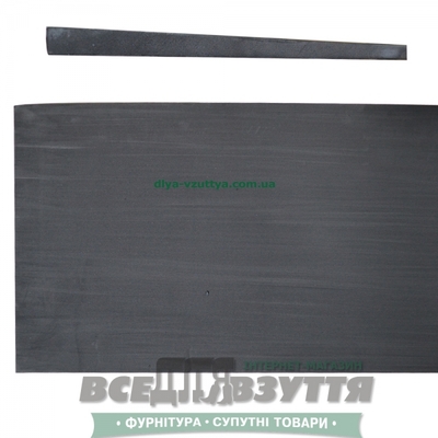 Косяк гладкий на УГГИ Черный. 11/20мм*300*300 Качество С