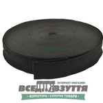 Лента ременная 40мм цв. Черный