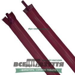 Молния тракторная разъемная 2 замка Л7Г (100см) цв. Бордовый