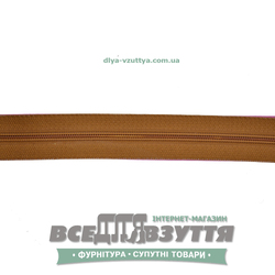 Молния обувная Т6 (№5)(метражная) Рыжая