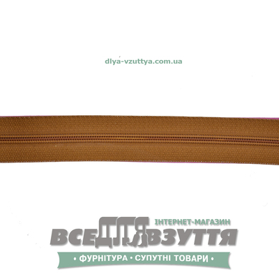 Молния обувная Т6 (№5)(метражная) Рыжая