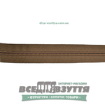 Молния обувная Т6 (№5)(метражная) светло-коричневая