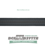 Молния обувная Т6 (№5)(метражная) темно-серая