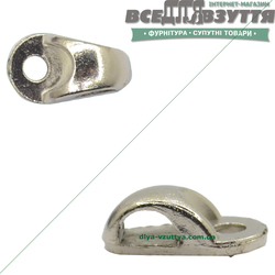 Петля под шнурок А-609 цв. Хром