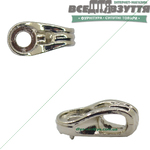 Петля под шнурок К778 цв. Хром