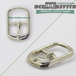Пряжка для обуви (10154) 10,5мм цв. Хром