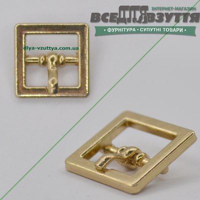 Пряжка для обуви (30417) 10,4мм цв. Золото