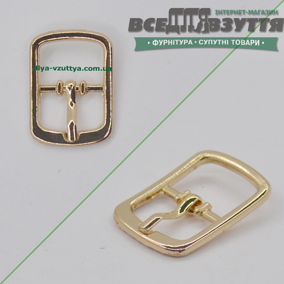 Пряжка для обуви (39940) 12мм цв. Золото