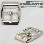 Пряжка для обуви (42932) 14,2мм цв. Хром