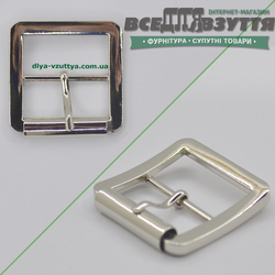 Пряжка для обуви (55155) 24мм цв. Хром