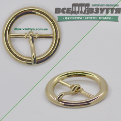Пряжка для обуви (8677) 19мм цв. Золото