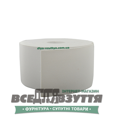Резинка башмачная цв. Белый 80мм