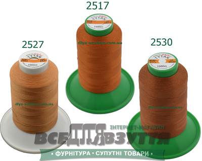 Нитки Tytan (ТИТАН) №60 Рудий