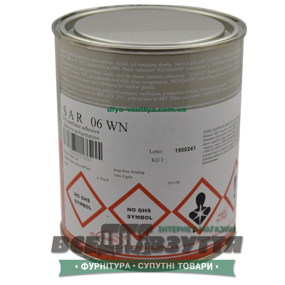 Клей SAR 306/06WN (1кг) ЧЕРНЫЙ Kenda Farben десмоколл