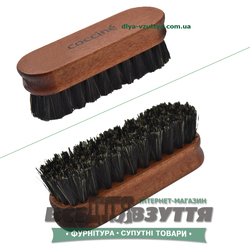 Щетка для полировки COCCINE (темная) 12см