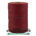 Шнур вощеный плоский 1.0мм 500м цв.Красный