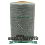 Шнур вощеный плоский 1.0мм 500м цв.Темно-серый