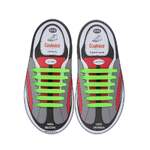 Силиконовые шнурки Coolnice 6+6 цв. Салатовый