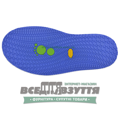 След-подошва Bissell т.4мм цв. синий
