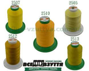 Нитки Tytan (ТИТАН) №40, 1000м) Жовтий